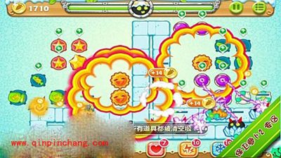 保卫萝卜2极地第14关炮塔布阵图