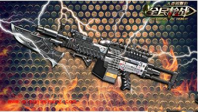 全民枪战新版本将加入暴烈骑士机枪