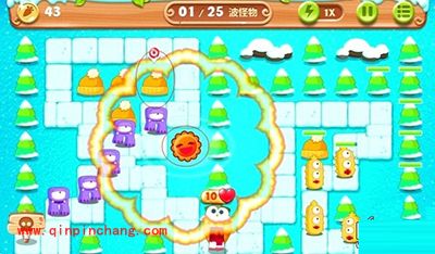 保卫萝卜2第90关通关步骤