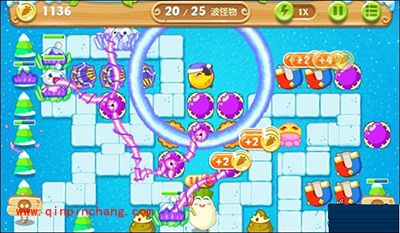 保卫萝卜2第90关通关步骤