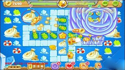 保卫萝卜2冰川主题第40关攻略