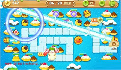 保卫萝卜2第96关通关步骤