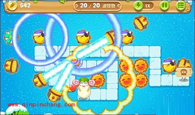 保卫萝卜2第96关通关步骤