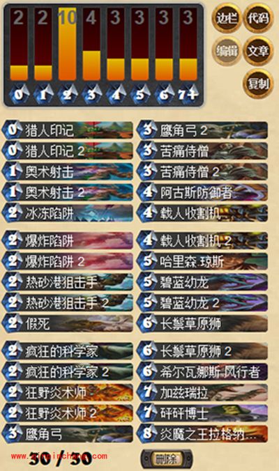 炉石传说攻略：土豪猎卡组的打法思路