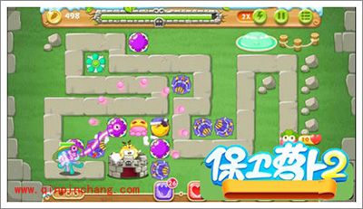 保卫萝卜2地下庄园主题D07关通关攻略