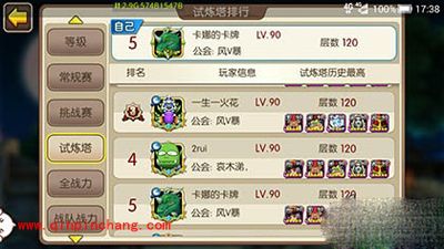 我叫MT2四星一卡装备在试炼塔的通关攻略