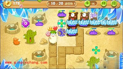 保卫萝卜2第74关的通关技巧