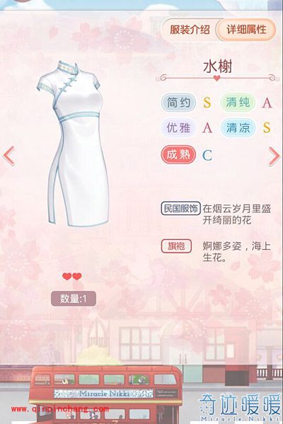 奇迹暖暖常用2-3心服饰属性介绍