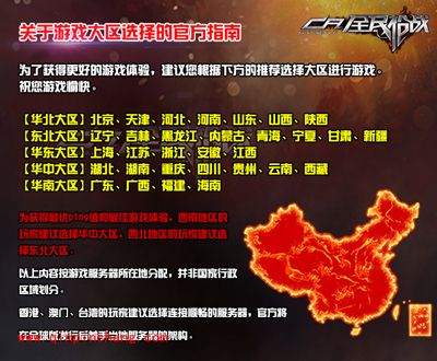 全民枪战游戏大区选择的官方指南