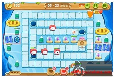 保卫萝卜2第109关通关步骤