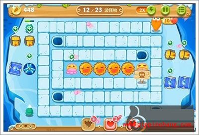 保卫萝卜2第109关通关步骤