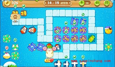 保卫萝卜2第91关图文攻略