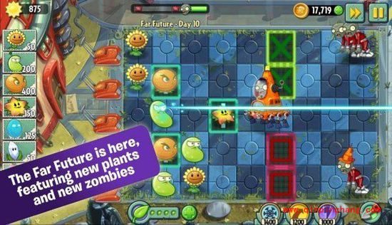 植物大战僵尸2：遥远的未来前5关攻略详解