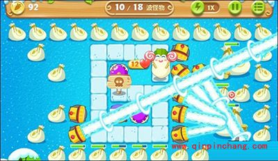 保卫萝卜2第92关通关秘籍