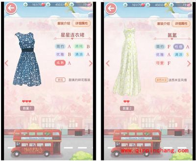 奇迹暖暖服装类型介绍