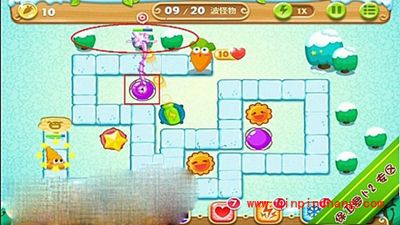 保卫萝卜2极地主题第11关图文攻略