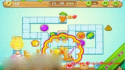 保卫萝卜2极地主题第11关图文攻略