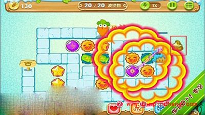 保卫萝卜2极地主题第11关图文攻略