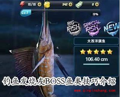 钓鱼发烧友BOSS鱼攻略介绍