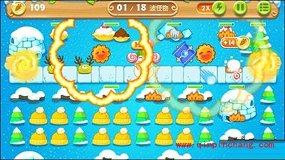 保卫萝卜2第97关通关攻略