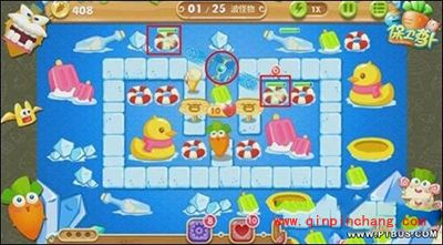 保卫萝卜2第32关图文攻略