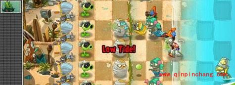 植物大战僵尸2海滩世界第五天通关攻略