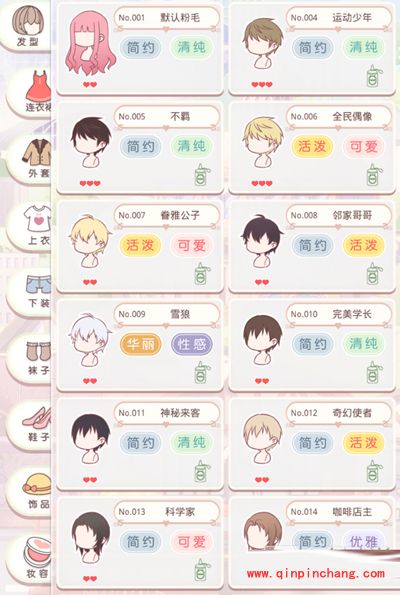 奇迹暖暖服装属性概念介绍