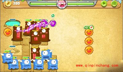 保卫萝卜2沙漠主题第77关图文攻略