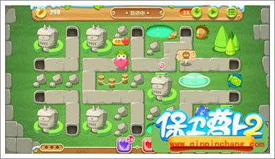 保卫萝卜2地下庄园主题D06关攻略