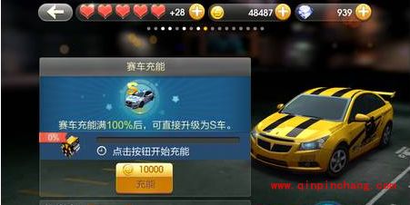 天天飞车新版：S车充能的花费攻略