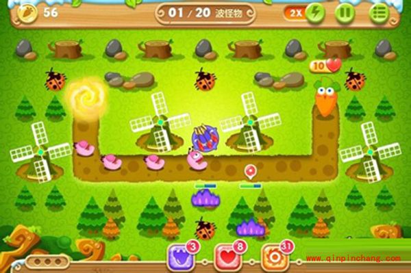 保卫萝卜2第23关攻略详解