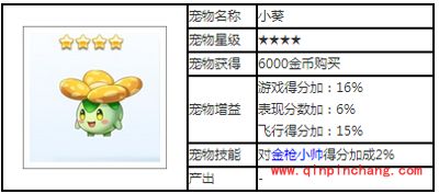 天天酷跑宠物攻略之小葵