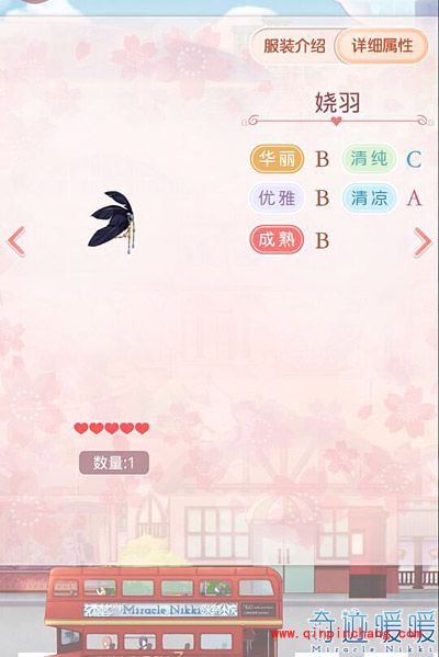 奇迹暖暖五心服装与饰品的使用技巧