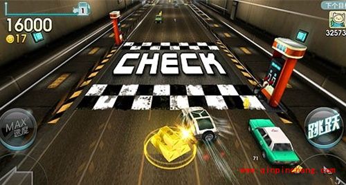 天天飞车小技巧:磁铁自动吸金币