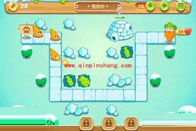 保卫萝卜2：第一关的冲关秘技