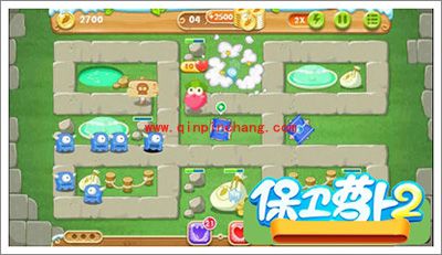 保卫萝卜2地下庄园主题D10关全清攻略