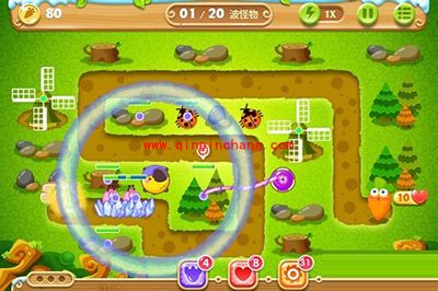 保卫萝卜2第16关通关攻略