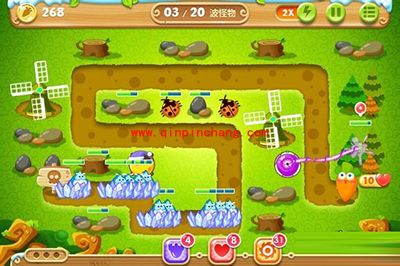 保卫萝卜2第16关通关攻略