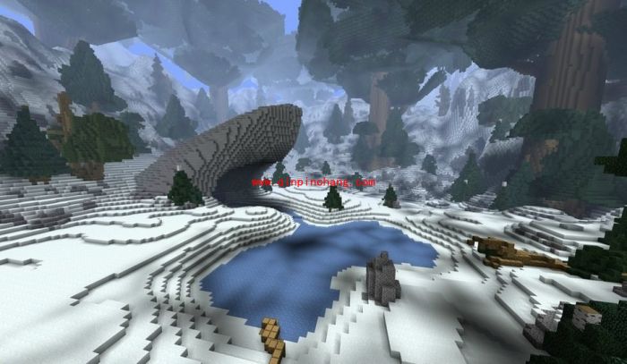 我的世界之魔兽世界场景图