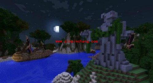 我的世界之魔兽世界场景图