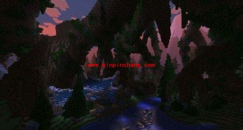 我的世界之魔兽世界场景图