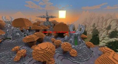 我的世界之魔兽世界场景图