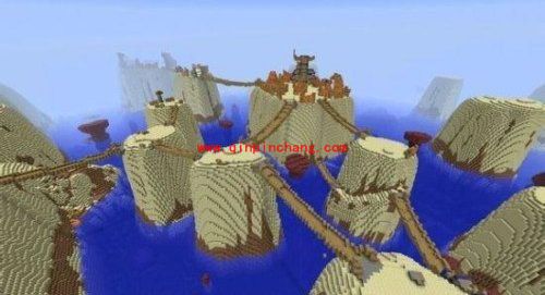 我的世界之魔兽世界场景图