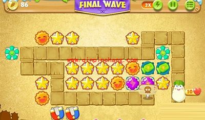 保卫萝卜2第68关的通关技巧