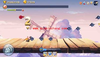 天天风之旅玩家用觉醒兔跑出2400万分的方法