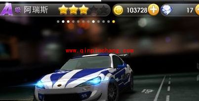 天天飞车A车对比:阿瑞斯与疾风