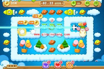 保卫萝卜2第54关的通关图文详解