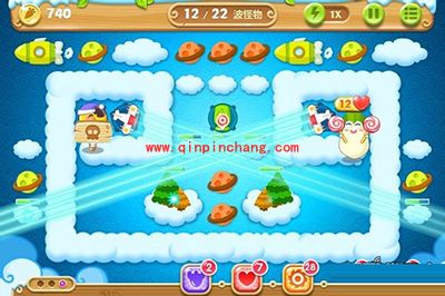 保卫萝卜2第54关的通关图文详解