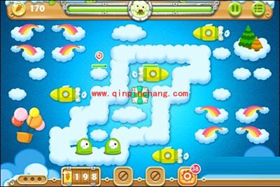 保卫萝卜2攻略：天际主题第59关