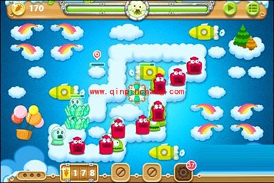 保卫萝卜2攻略：天际主题第59关